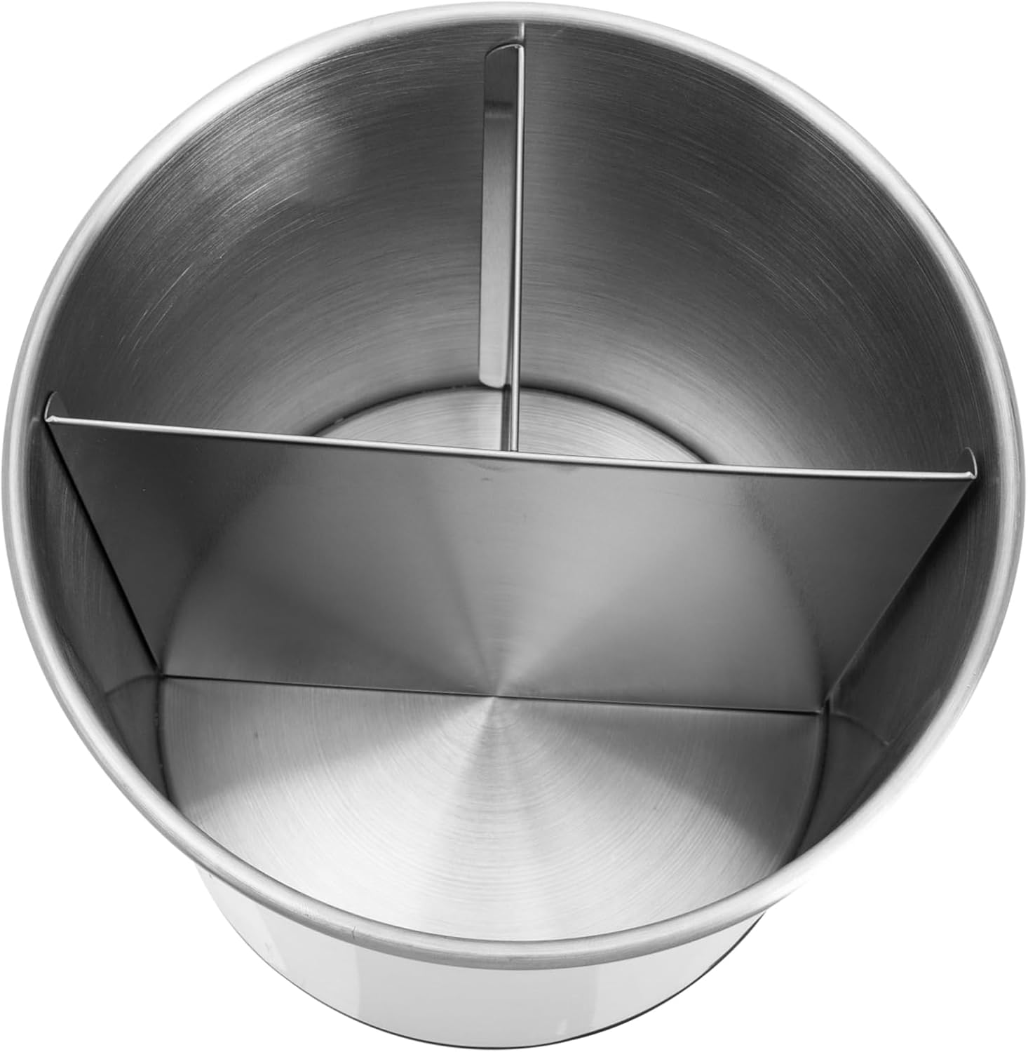 DOITOOL Creative Storage Bucket Rotating Multi-grid Silverware Holder for Kitchen Utensils