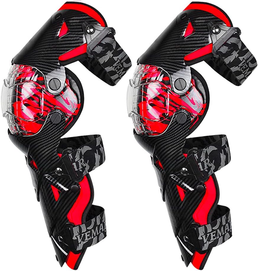 Motorcycle Knee Protector Shin Guards Hard Collision Avoidance Crashproof Motocross Racing Knee Protection Armor Motorbike Knee Guards Shin Protector