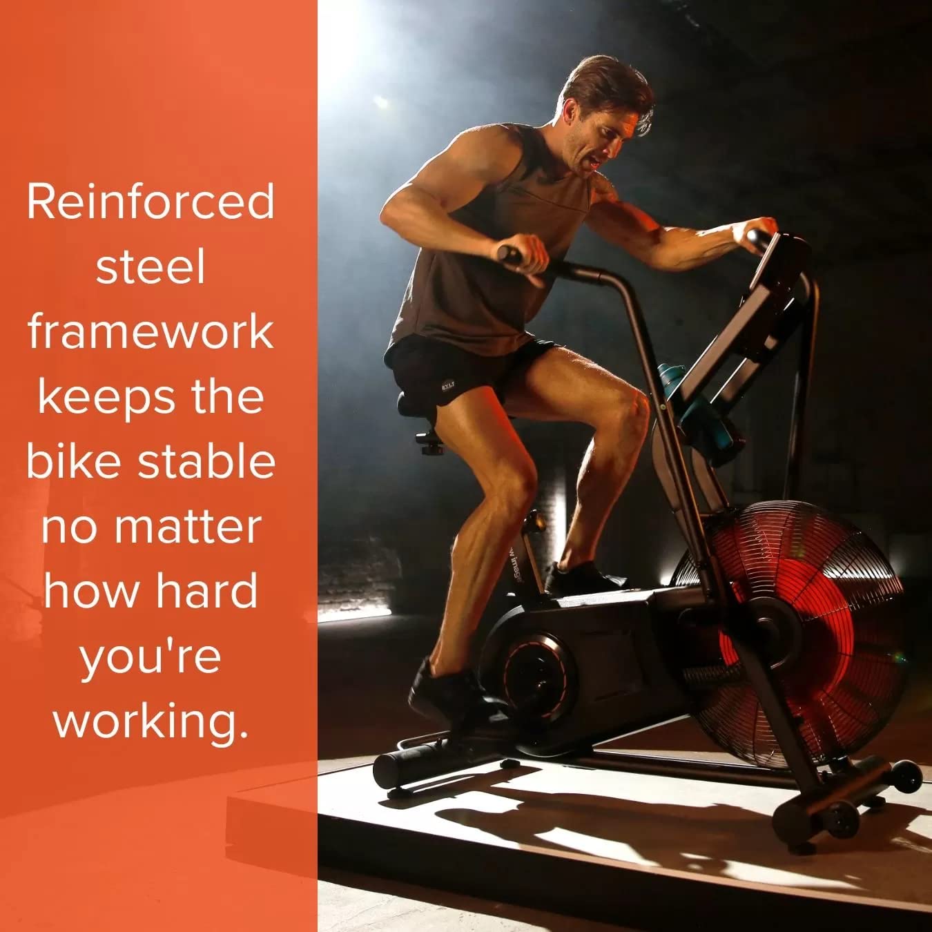 New Image Cyclone X3 Air Assault Exercise Bike Unlimited