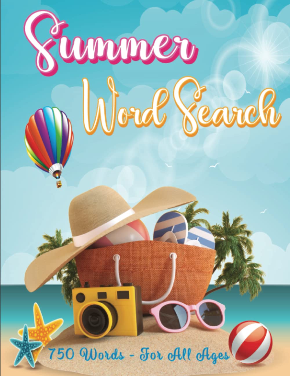 Summer Word Search: Puzzles For Adults, Seniors, Teens & Kids