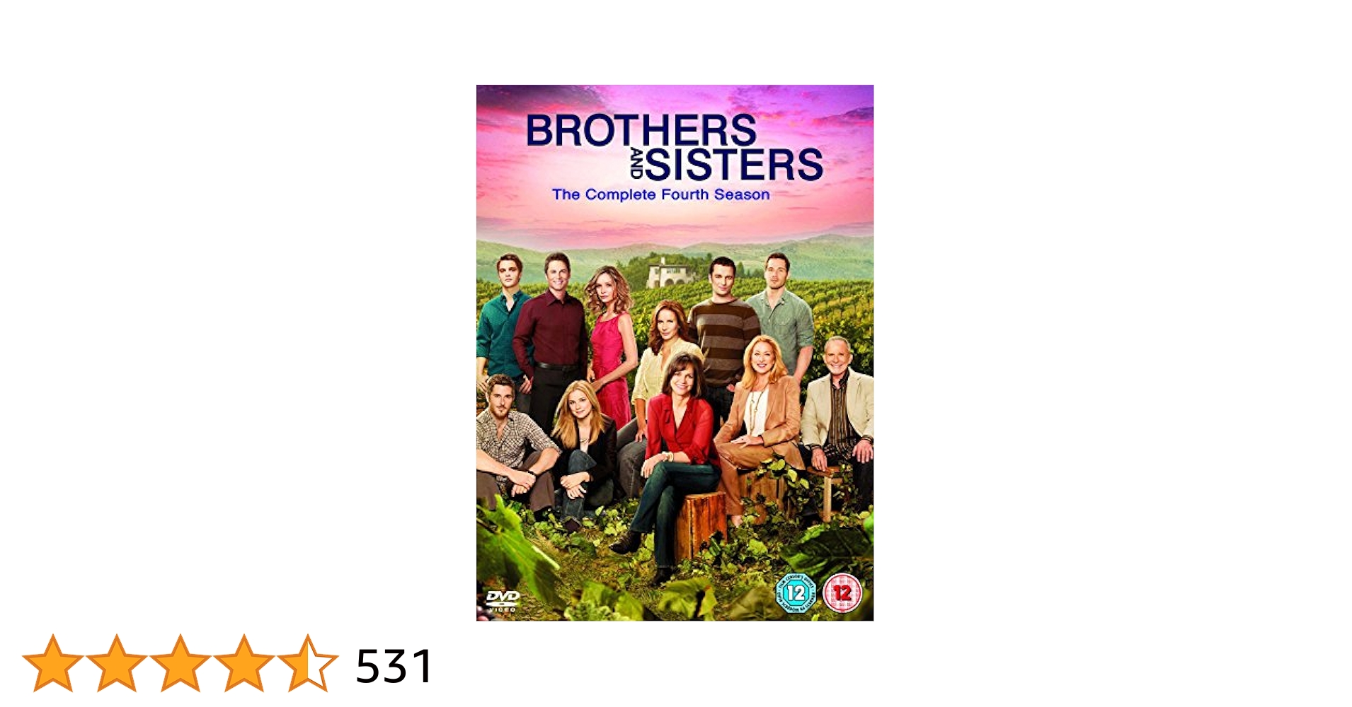 Amazon.co.jp: Brothers and Sisters - Season 4 [Import