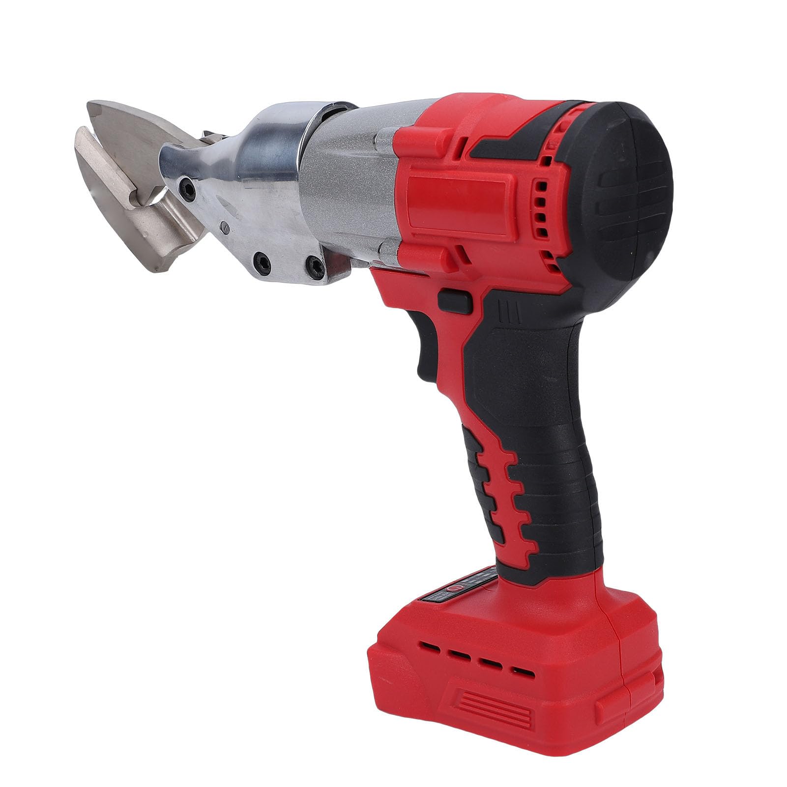 Fdit Tronchesi da Lamiera Senza Fili Testa Rotante 360° Velocità Variabile Cesoie Elettriche per Metallo con Luce LED Indicatore Batteria per Acciaio Inossidabile Alluminio PVC Pelle (Tipo 3)