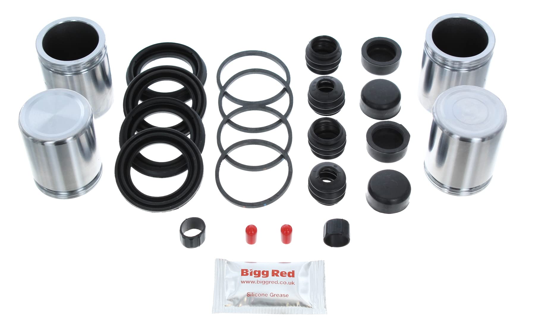 Pinza Freno Anteriore Kit di Riparazione Guarnizioni & Pistoni - Compatibile Con Sprinter, Cabstar 2006-2013, Iveco Daily 2011-2014, 2006-2012, 2006-2016