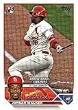 2023 Topps Update Series #US122 Jordan Walker Rookie Debut NM-MT St. Louis Cardinals Baseball Trading Card