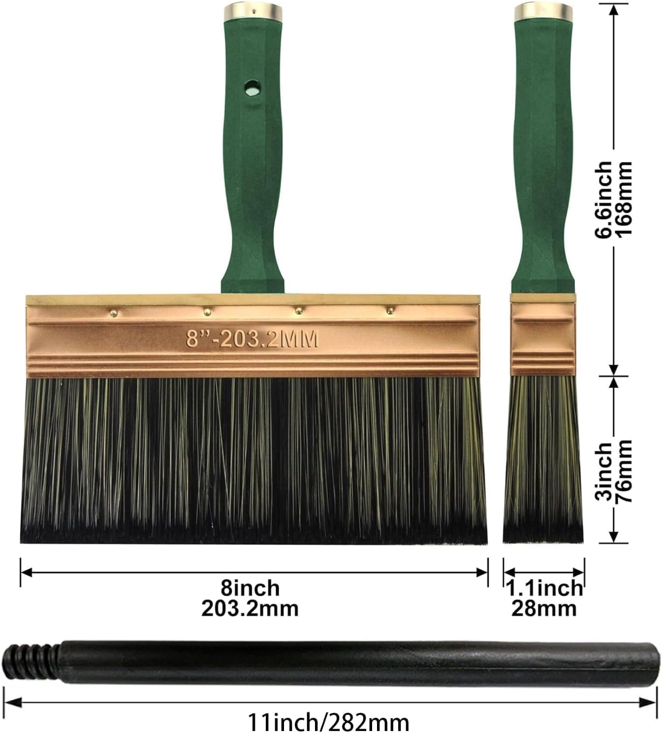 Stain Brush with 30 Paint Brushes