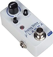 Vista 91 de FLAMMA Pedal de compresor FC21 Pedal de efectos de guitarra eléctrica Efecto de compresión óptica clásica True Bypass