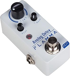 FLAMMA FC17 Analog Delay Pedal Vintage Delay Effects Electric Guitar Pedal True Bypass