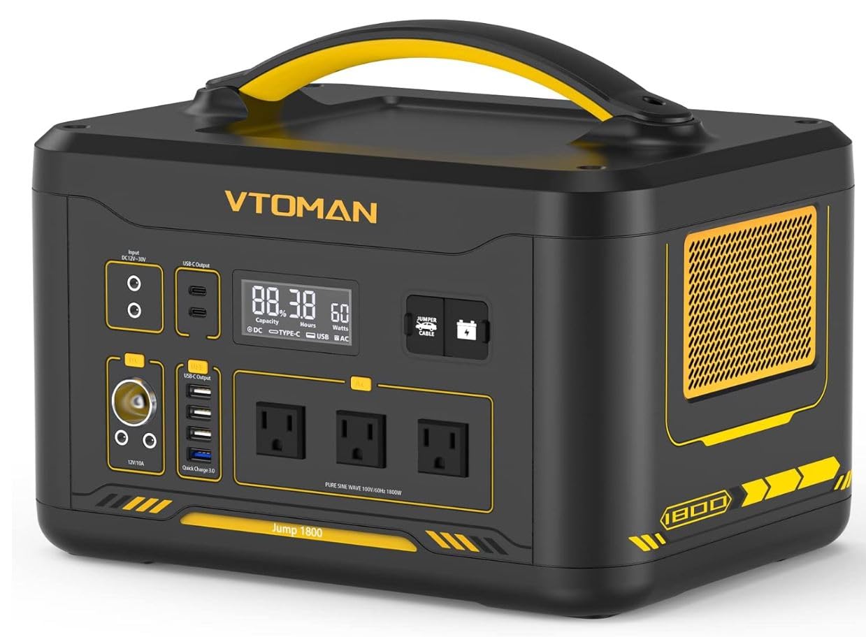 Amazon.com: T POWER 12V Ac Dc Adapter for Vtoman 1500 1500X