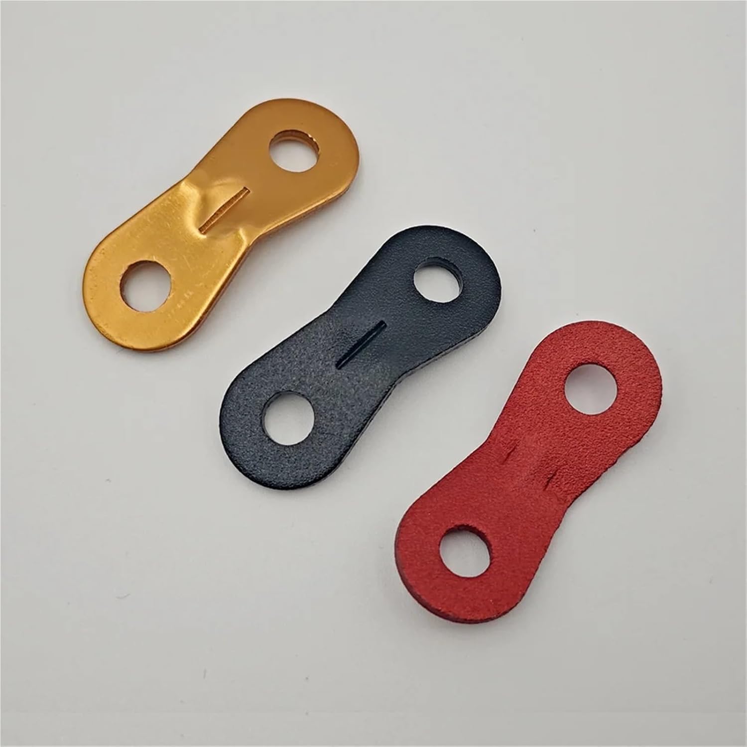 100Pcs Camping Tent Rope Fastener Guyline Tension Awning Cord Line Adjuster Tent Accessories(Black)