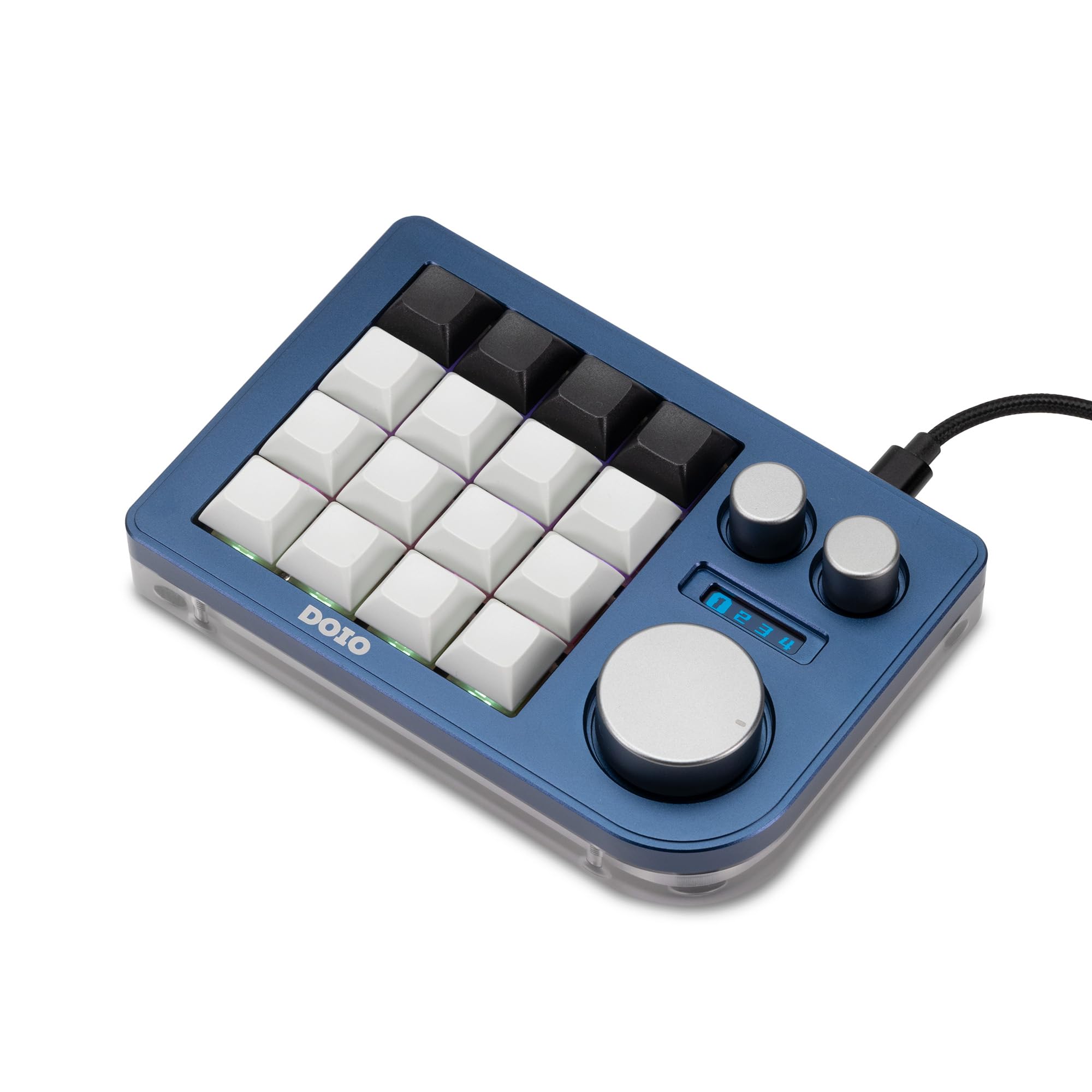 Amazon | KB16 マクロメカニカルキーボードアルミニウム製/片手