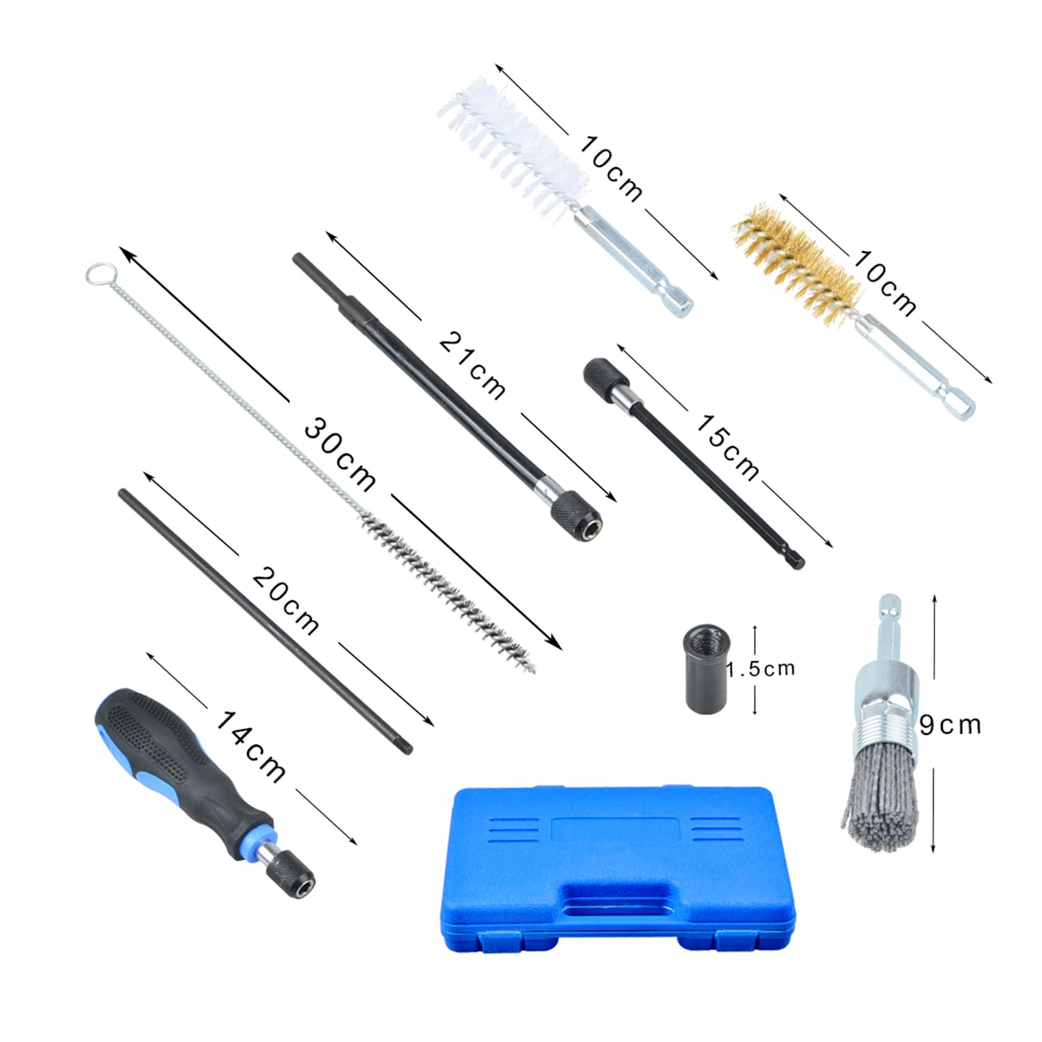 DeVilbiss Spray Gun schoonmaakset Cleaning Kit reinigingsset met o.a