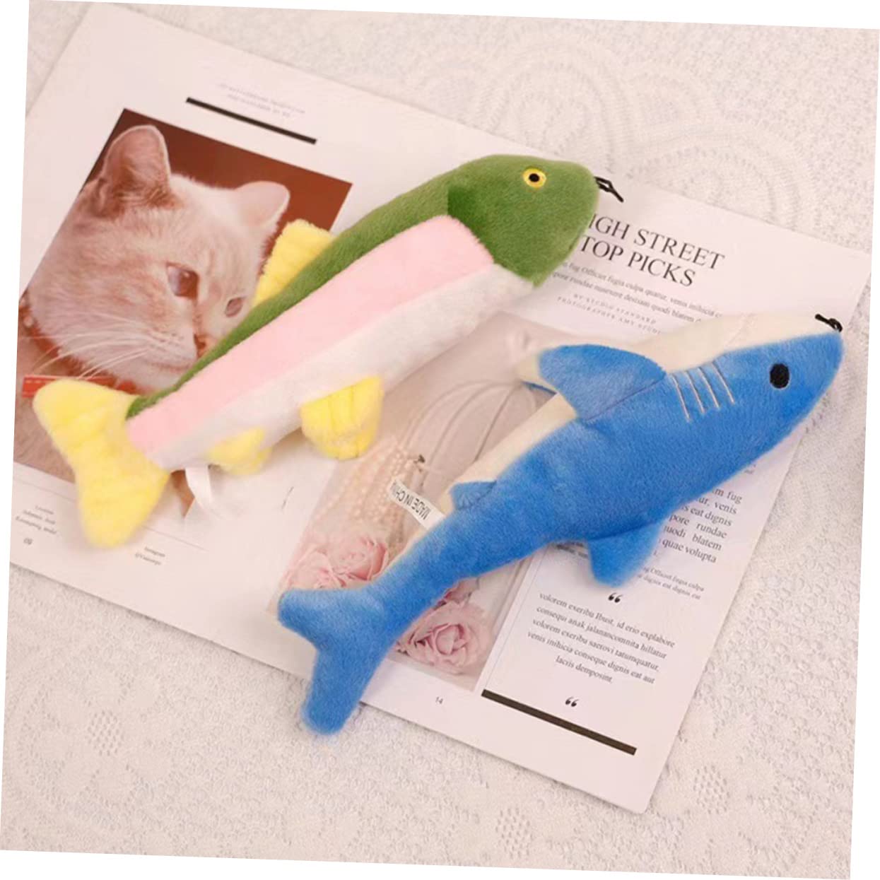INOOMP 4pezzi Interattivo Per Squeaky Per Masticare e Divertimento Per Combattere La Noia e Del
