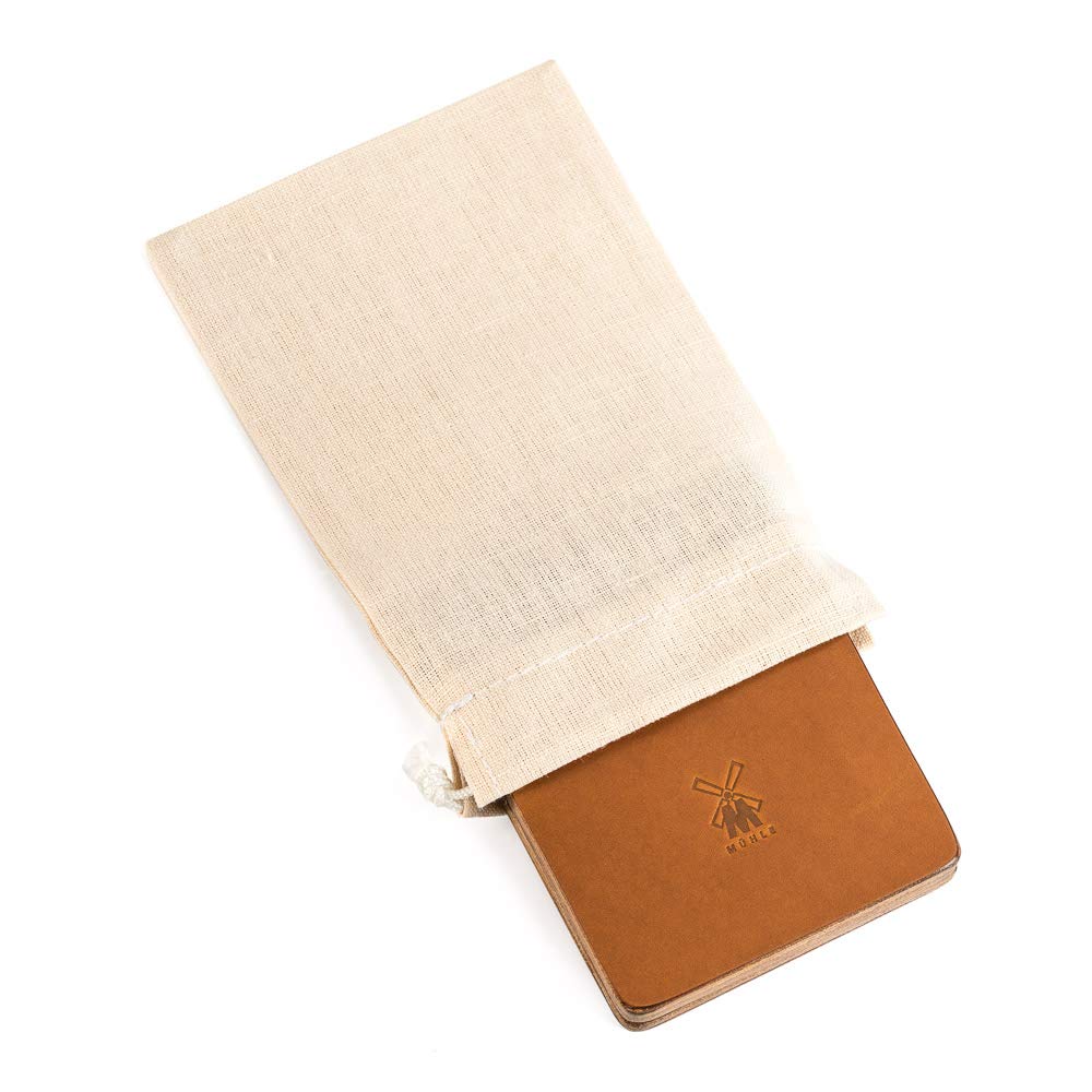 MÜHLE 4-tlg. Maniküre-Set in hochwertigem Rindsleder-Etui