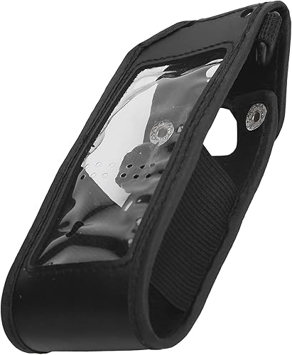 Miniatura 6 de Cuifati Walkie-Talkie - Funda protectora de piel sintética, funda suave de silicona, protector de walkie talkie apto para radio D878UV Two?Way
