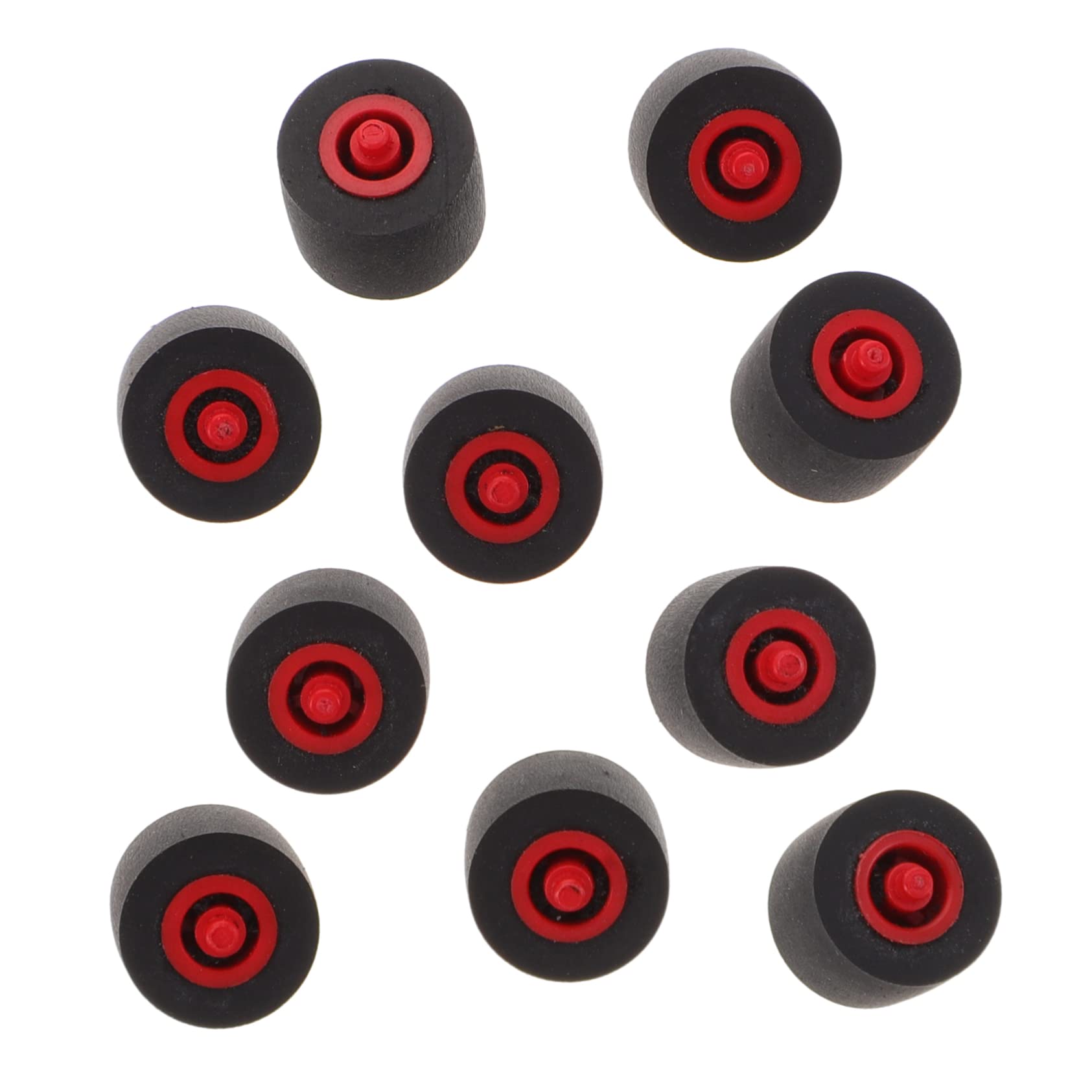 ibasenice 50pcs Pinch Roller for Cassette Tape Recorders High- Parts for Tape Machines Plastic Construction for -term Use