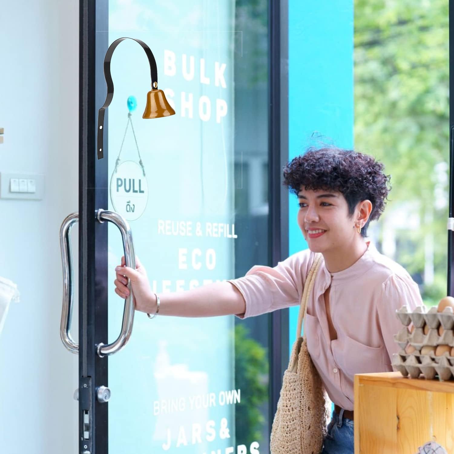 Watris Veiyi Shopkeepers Bell for Door Opening, Dog