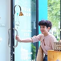 Vista 4 de Watris Veiyi Campana de los comerciantes - May I Help You, campana colgante para apertura de puerta, perro