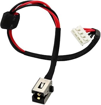 GinTai DC Power Jack with Cable Socket Plug Charging Port Replacement for Toshiba Satellite P770-ST6N01 P775-S7100 P775-S7148 P775-S7160