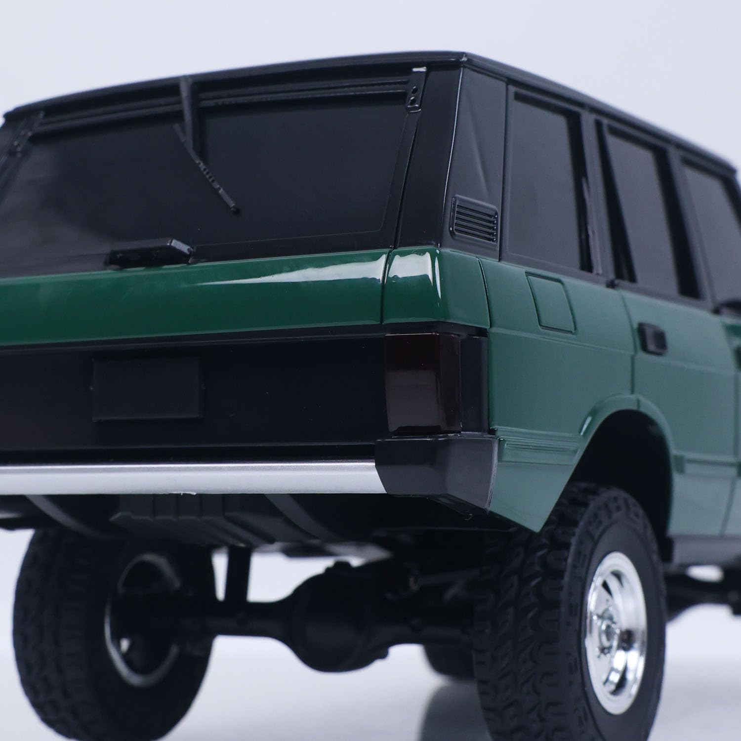 1/18 2.4G RC Rock Crawler Car LDRC Ld18401 4Wd RC Climbing Car Simulation SUV Vehicles Brushed Motor Esc Servo RTR Hobby Grade Model for Birthday Gift Ages 14+(Green)