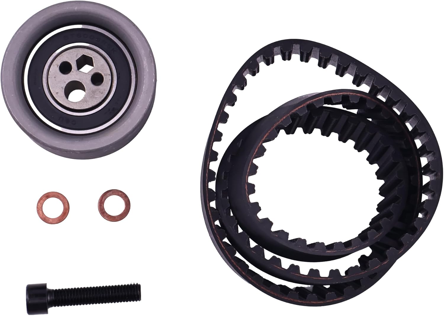 Timing Belt Kit Compatible with Deutz F2L1011 F3L1011 F4L1011 F2M1011 BF4M 1011F F3L1011F Bobcat 863 864 873 883 T200 S250 A220 A300 Gehl 4635 4835 5635 6635 Replaces 02937741 02929933