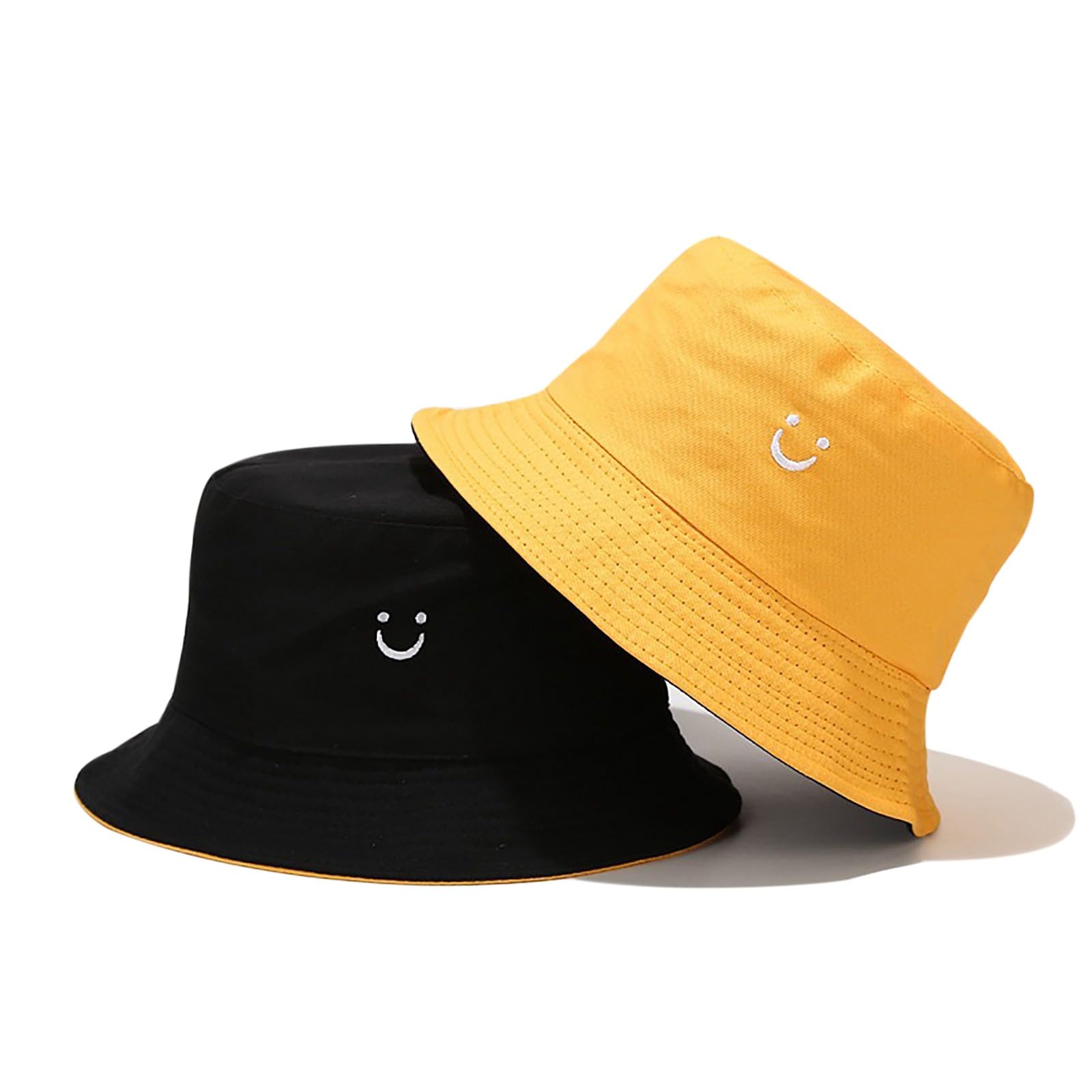 Adicloz Gorro Pescador Hombre Mujer, Gorras Sombreros Cubo Reversibles Bucket Hat Algodón Plegables, Sombrero Mujer Verano Gorra de Playa para Unisex Senderismo Pescador 56-58cm
