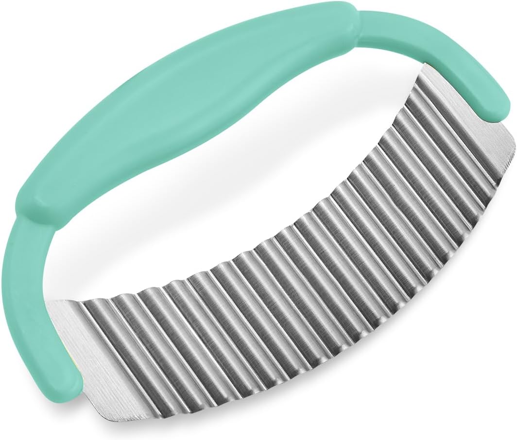 Amazon.com: Juncus Wavy Crinkle Cutting Tool Serrator Salad Chopping ...