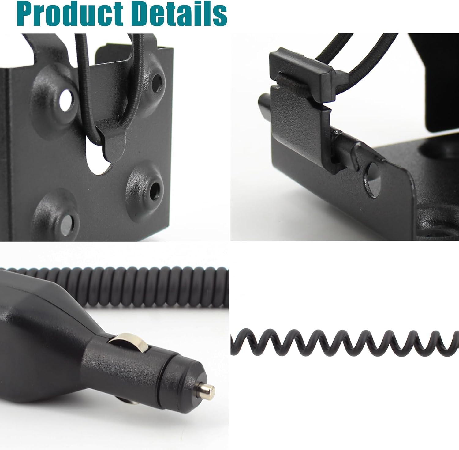 Accessoryway Replace RLN6434A RLN6434 Vehicle Travel Charger Compatible with Motorola APX8000 APX7000 APX6000 APX6000XE APX7000XE APX8000XE SRX2200 Two Way Radio Portable Car Charger Base -NO-IMPRES - Image 8