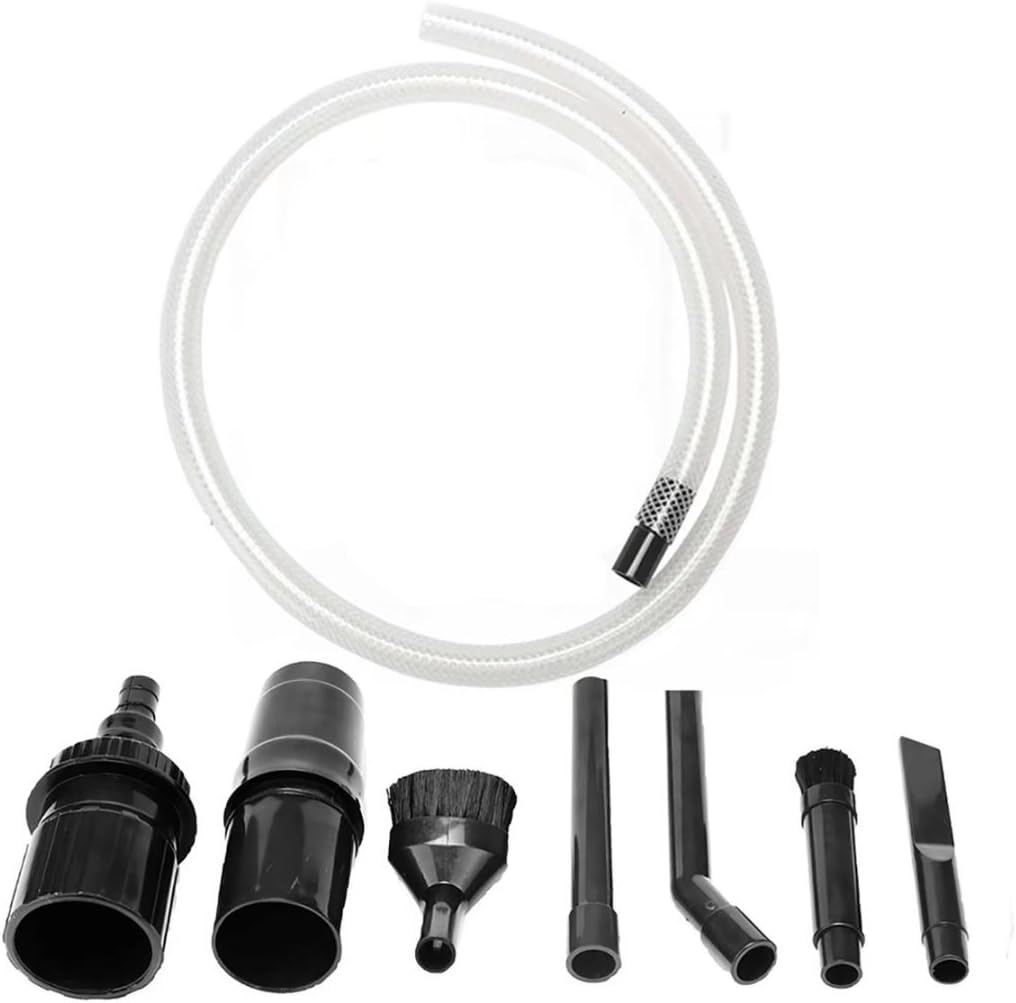 ANBOO 1-1/4inch & 1-3/8'' Vacuum Attachments Mini Micro Tool Attachment 8 Piece Set -
