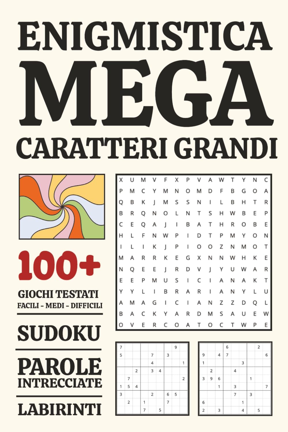 Enigmistica MEGA Caratteri Grandi: 100+ giochi testati
