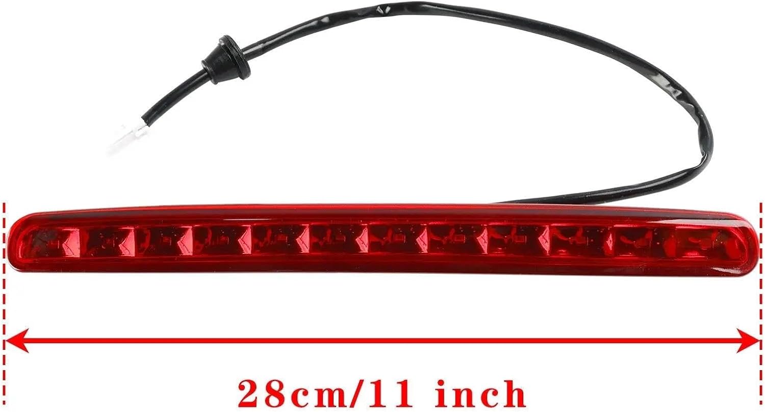 Third Brake Light For Fiat For 500 Convertible 2009-2019 Car Rear Stop Lamp Rear Tail Centre High Level Brake TailLight LED 77365246 68140780AA Rear Brake Lights image 3