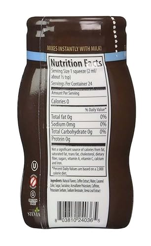 Miniatura 3 de Leche Magic, infusiones de leche líquidas potenciador de sabor, paquete de 3  1.62 oz cada uno, café helado Mocha