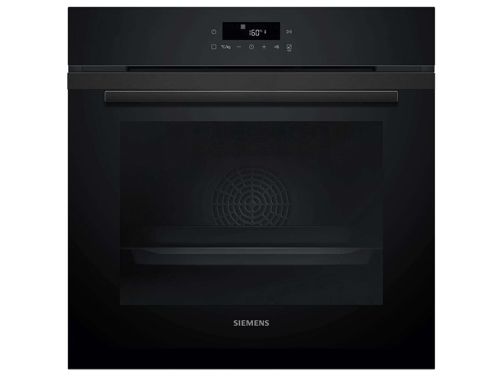 Siemens Set PQ227EA51Z Backofen Deep Black Inox HB271ABB3 + Induktionskochfeldabzug ED851BS16E