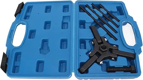 Miniatura 7 de Kits de reparación de equilibrador armónico, juego de extractor de equilibrador armónico, acero al carbono, acabado de óxido negro, kit de polea de