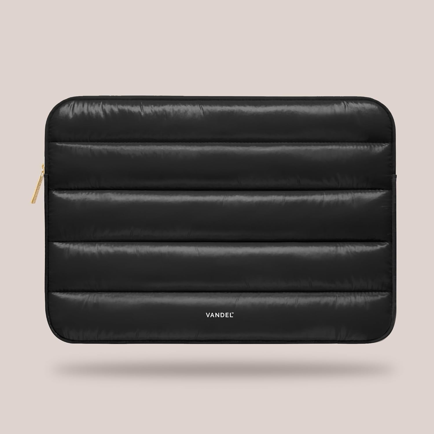 Vandel - The Original Puffy Laptop Sleeve 13-14 Inch. Black Laptop Sleeve for Women. Carrying Case Cover MacBook Pro 14 in, MacBook Air 13 Inch, iPad Pro 12.9, Dell, Asus, HP - Image 9