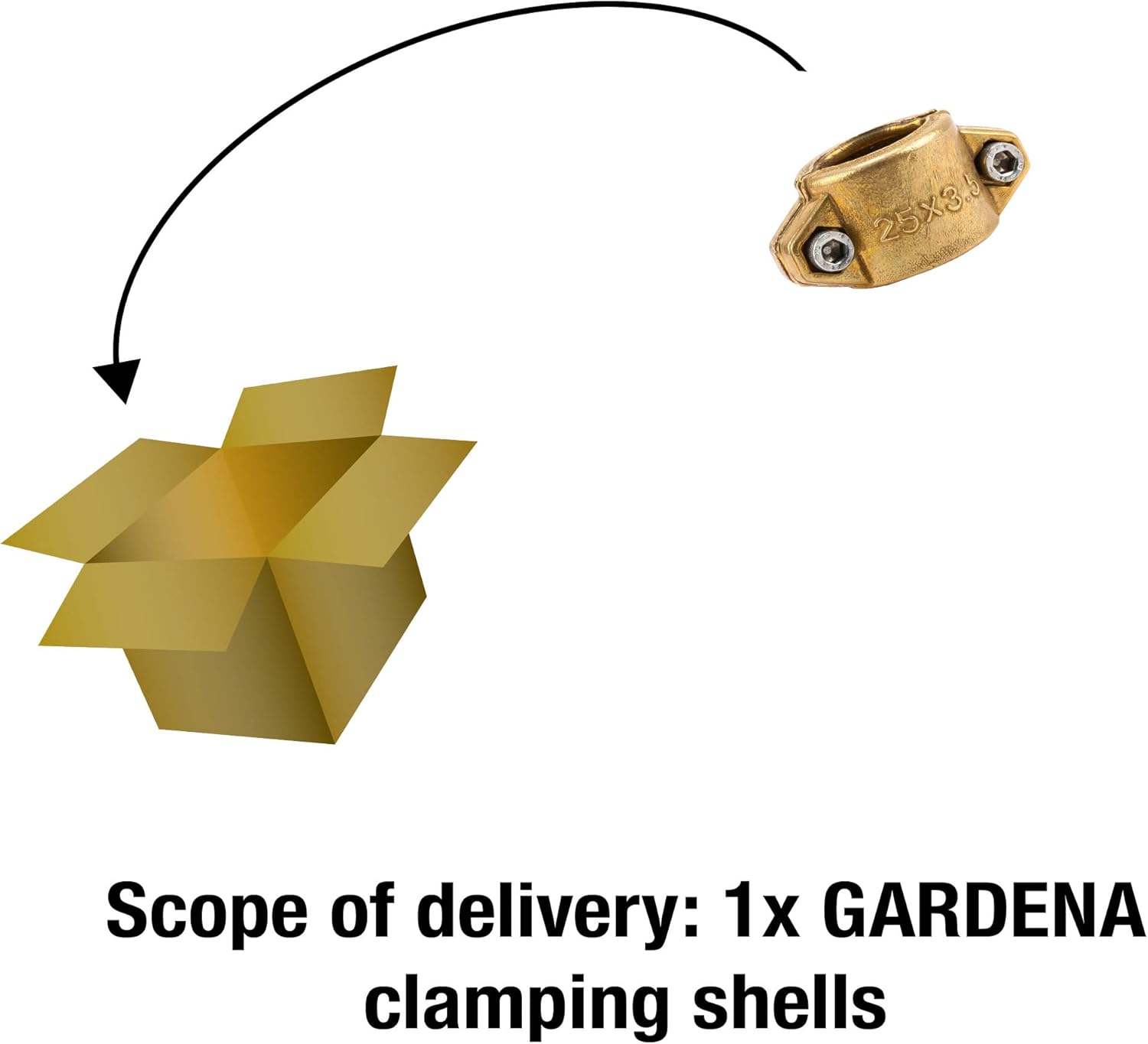 Gardena Hose Clamp for 1"-Hose