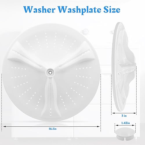 Miniatura 2 de W10902814 Lavabo compatible con Whirlpool Maytag Lavadora Placa de Repuesto MVWB855DW MVWX655DW0 MVWX655DW1 MVWB835DW MVWB855DC
