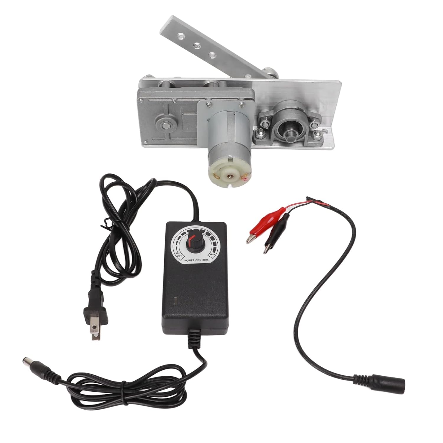 12V Reciprocating Linear Actuator, 10-130 ° Swing High Strength Cycling Actuator Motor Adjustable Speed (45 Times Per Minute)