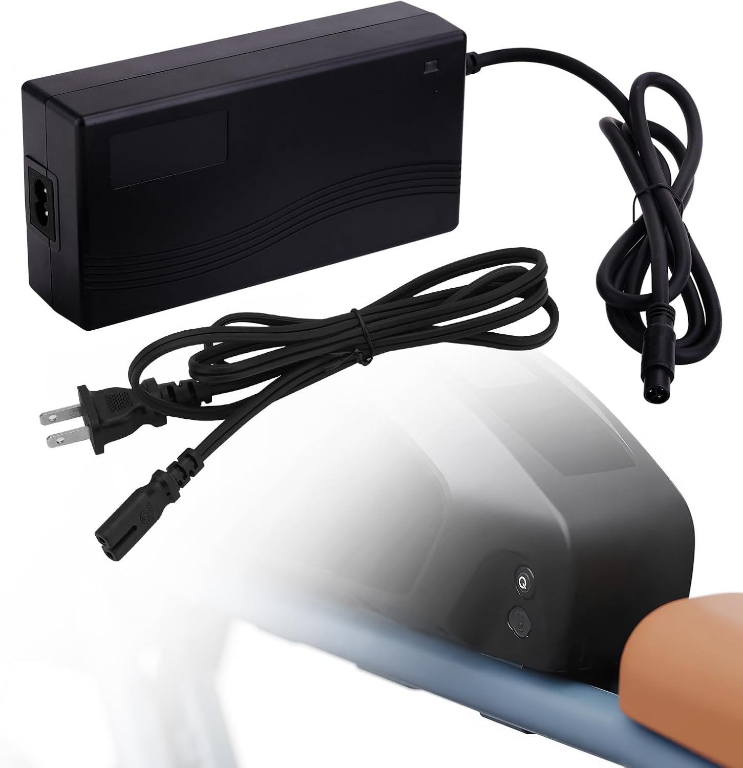 54.6V 2A Battery Charger for Super 73, 48V Battery Power Adapter, Replacement Part for Super 73