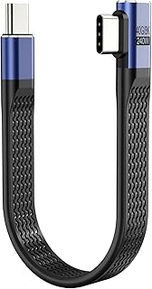 OFFCUP Snabbladdningskabel, 13,9 cm USB C till kortkabel, USB-C-kablar, hög överföringshastighet, lätt att bära - Amazon Deal & Rabatt