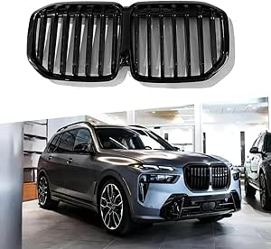 Amazon.com: Front Grill Fit for 2023 2024 BMW X7 G07 LCI Front Grill ...