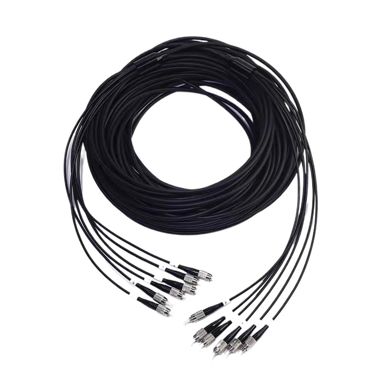 Cordon de raccordement blindé à 6 cœurs, Champ TPU monomode LC SC-FC-St A extérieur LSZH 5mm, Fibre Optique Flexible(300m TPU LC-LC)