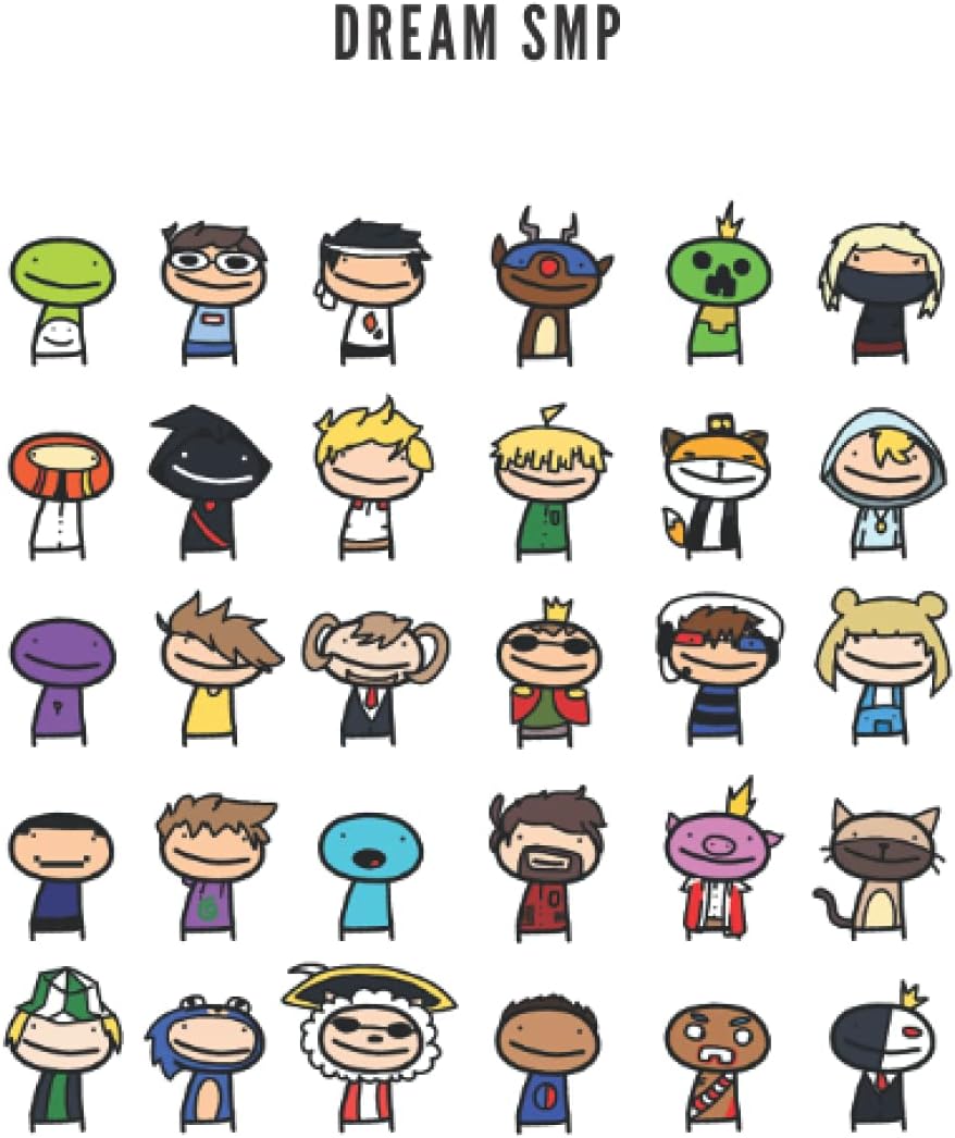 DREAM SMP: Dream Smp Notebook - Dream Team - Dream Smp - Dream Team Smp - DreamSmp - Dream Smp Art - Dream Smp Fanart - Dream Smp Members - Dream Smp ... Dsmp - Dsmp Members - All Dsmp Members - Mcyt