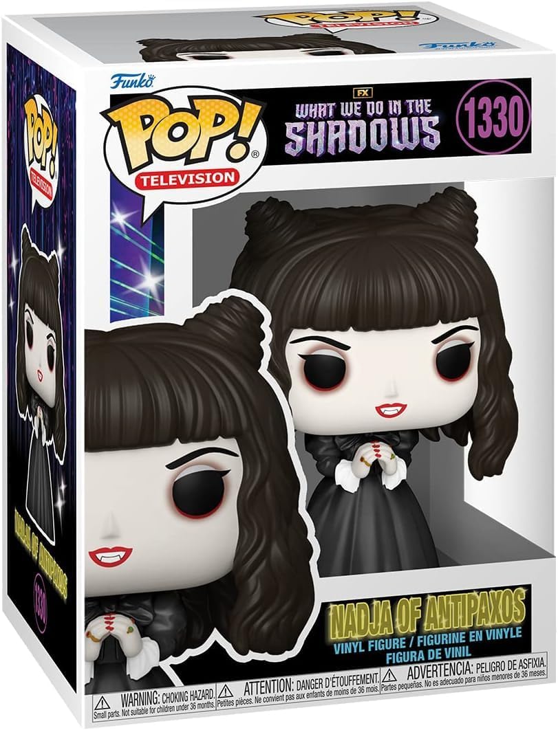 POP Funko TV: What We Do in the Shadows - Nadja of Antipaxos Vinyl Figure (Bundled with Compatible Box Protector Case) Multicolored 3.75 Inches