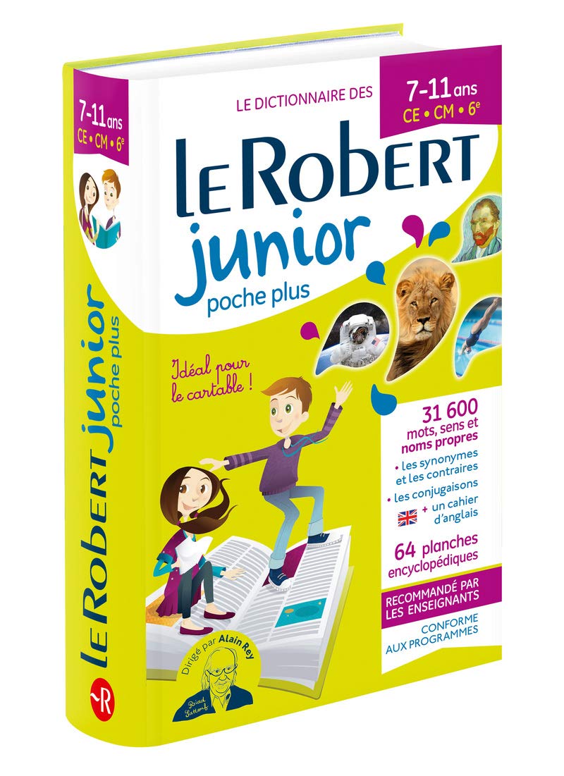 Dictionnaire Le Robert Junior Poche Plus - 7/11 Ans - Ce-cm-6e (French Edition)