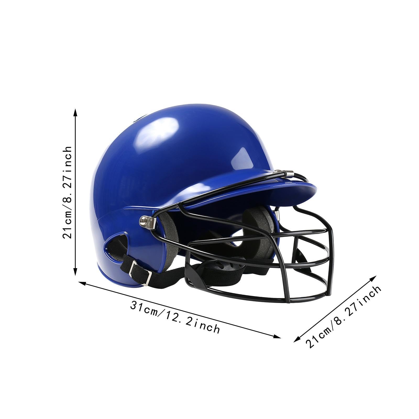 rockible Casque de frappeur, Protection faciale avec, Casque de de Softball, équipement de Protection