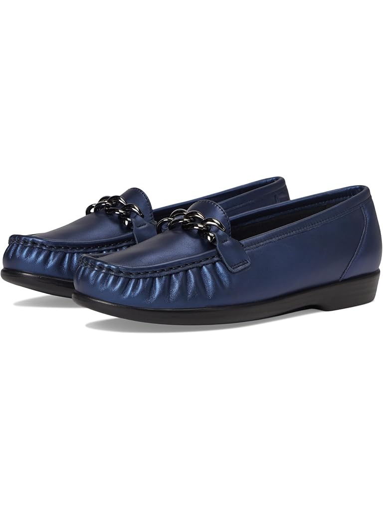 Navy SAS Metro Link Comfort Loafers