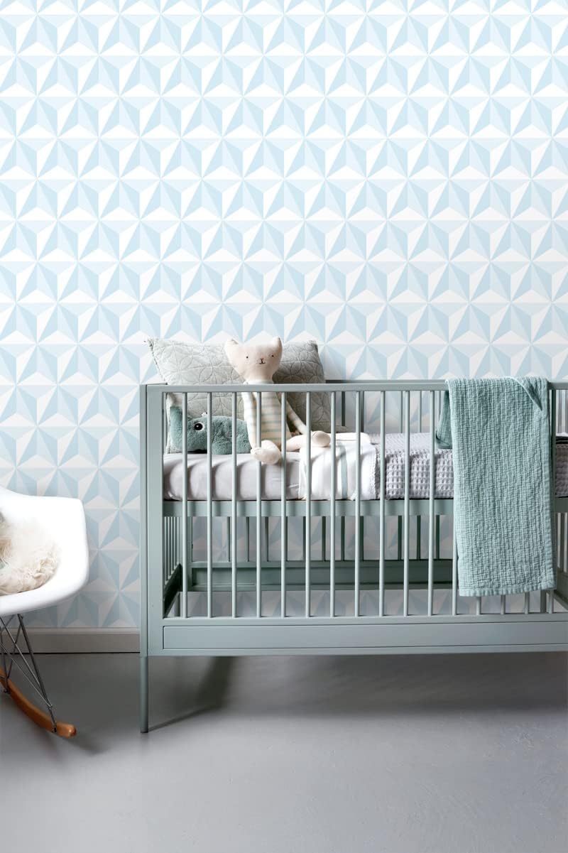 Esta Home Wallpaper Graphic 3D Light Blue - 138912 - from ESTAhome