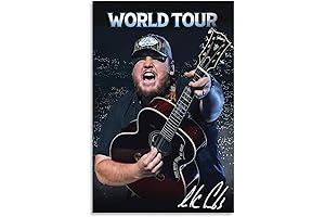 Luke Combs 2023 World Tour Poster