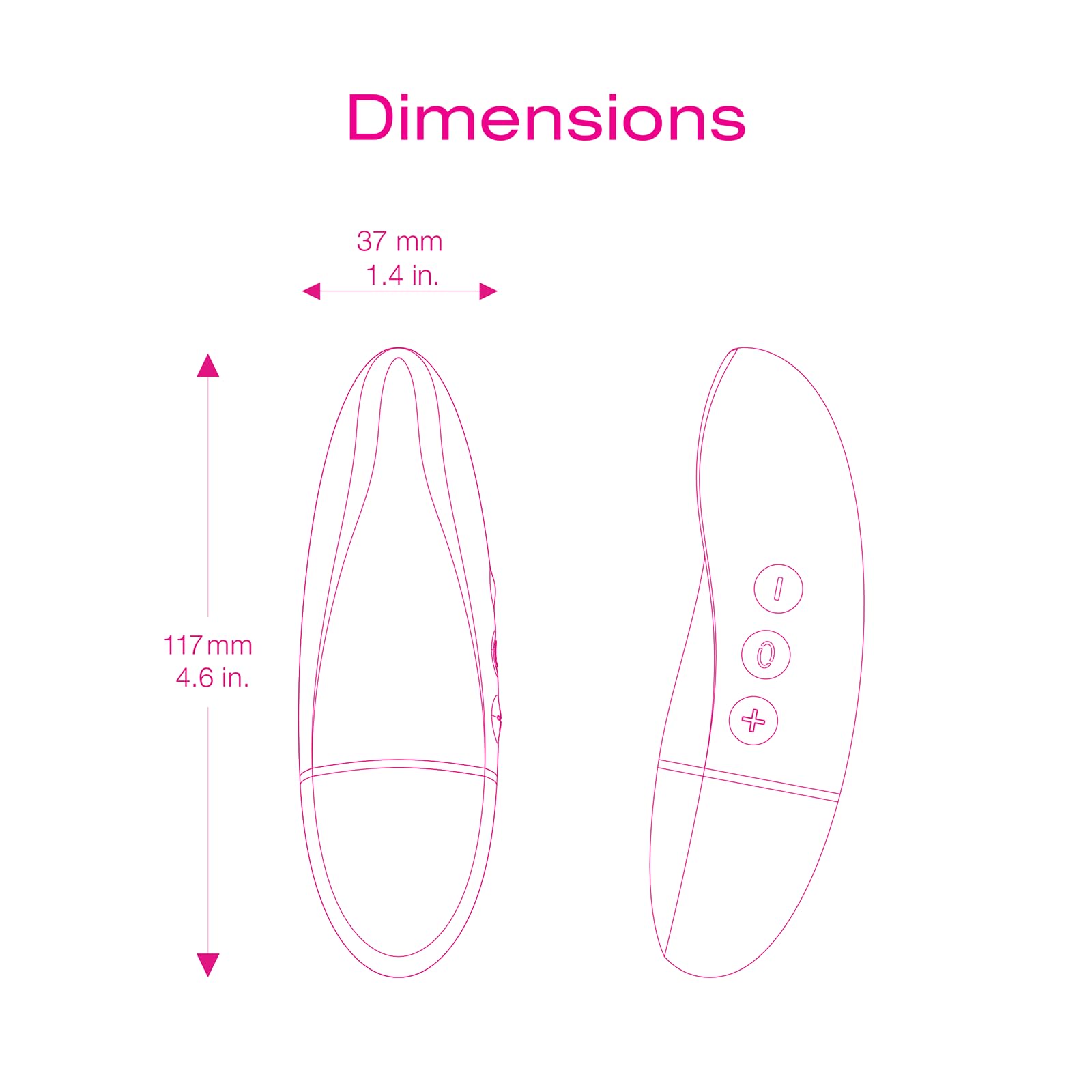 INTIMINA Kiri - Sutil Minimasajeador Personal Diseñado para Mujeres, Masajeador Mujer
