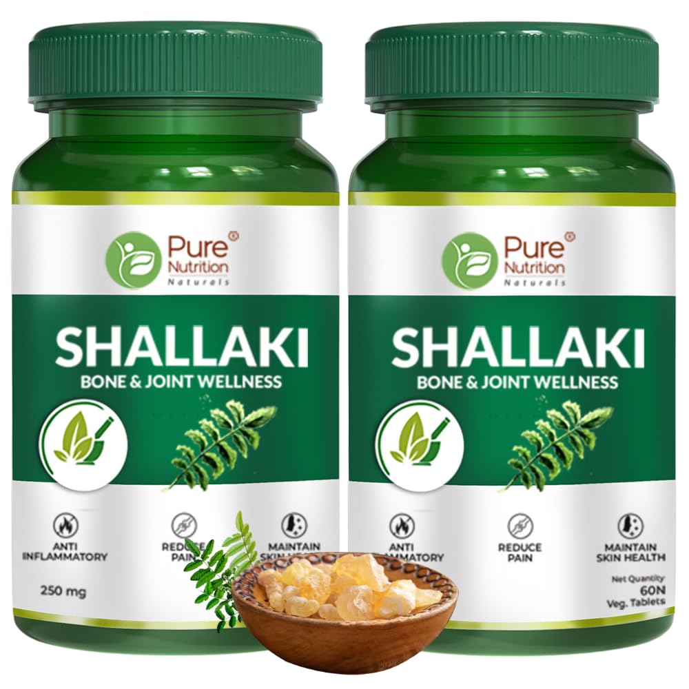 See full amazon price history chart for Pure Nutrition Shallaki (Boswellia Serrata) 60 Tablets (250mg) | Bone & Joint Health Supplement | Reduces Pain & Inflammation | Helps Improve Mobility & Physical Function - (Pack 2) Pure Nutrition Shallaki (Boswellia Serrata) 60 Tablets (250mg) | Bone & Joint Health Supplement | Reduces Pain & Inflammation | Helps Improve Mobility & Physical Function - (Pack 2) (B0D7Z9DTV2) Amazon Price History, Amazon Price Tracker